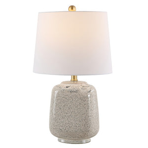 Safavieh Brixton Ceramic Table Lamp in Cream, Blue TBL4356A