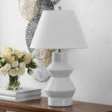 Safavieh Larcia Table Lamp in White TBL4359A