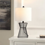 Safavieh Rayna 19.5 Inch Table Lamp Black Iron TBL4471A