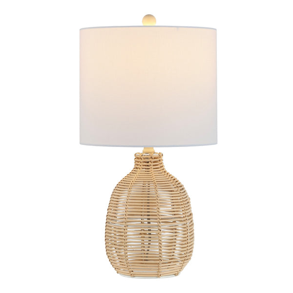 Safavieh Oroya, 23 Inch, Light Natural, Rattan Table Lamp TBL4473A