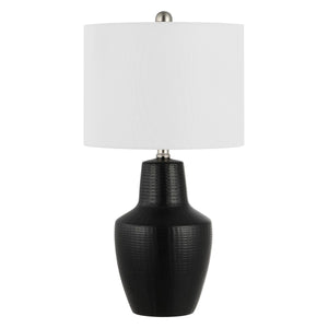 Safavieh Voetta, 23 Inch, Black, Ceramic Table Lamp TBL4477A