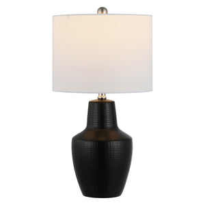 Safavieh Voetta, 23 Inch, Black, Ceramic Table Lamp TBL4477A