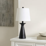 Safavieh Raye 20 Inch Table Lamp Black Polyresin TBL4485A