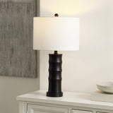 Safavieh Zamora 20 Inch Table Lamp Black Iron  TBL4493A