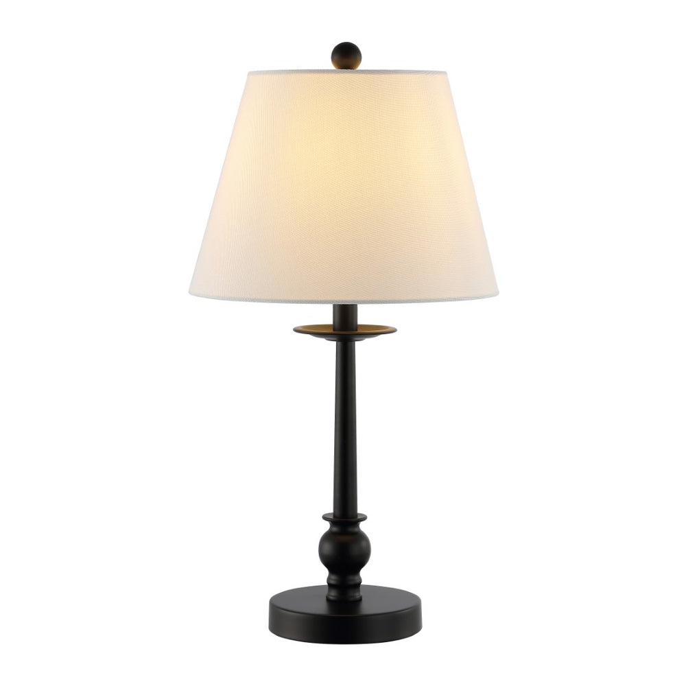 Safavieh Clysa 21 Inch Table Lamp Black   TBL4502A