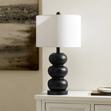 Safavieh Ioanna, 23.5 Inch, Black, Resin Table Lamp Black Resin TBL4510A