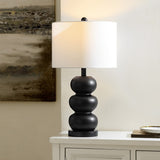 Safavieh Ioanna, 23.5 Inch, Black, Resin Table Lamp Black Resin TBL4510A