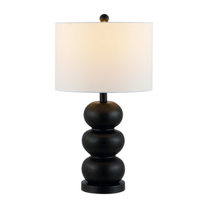 Safavieh Ioanna, 23.5 Inch, Black, Resin Table Lamp Black Resin TBL4510A