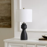 Safavieh Theory 22 Inch Table Lamp Black  Ceramic TBL4511A