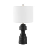 Safavieh Theory 22 Inch Table Lamp Black  Ceramic TBL4511A