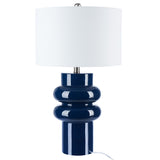 Safavieh Halleck Table Lamp Blue Ceramic TBL7010A