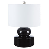 Safavieh Ilene Table Lamp Black Ceramic TBL7011A