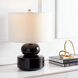 Safavieh Ilene Table Lamp Black Ceramic TBL7011A