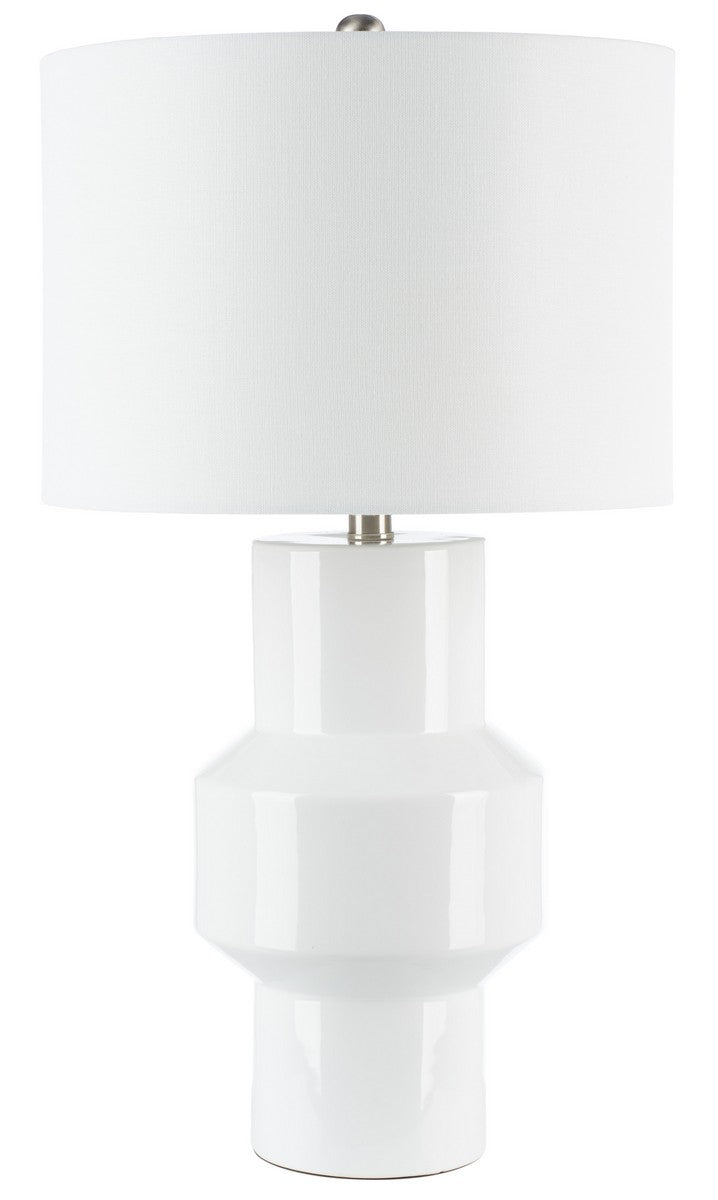 Safavieh Javert Table Lamp White Glass TBL7012A