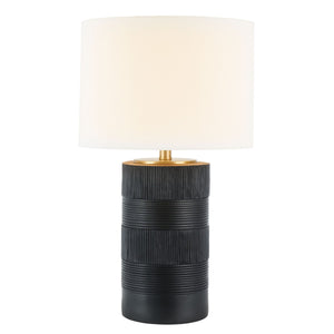 Safavieh Weller Table Lamp Black Polyresin TBL7020B
