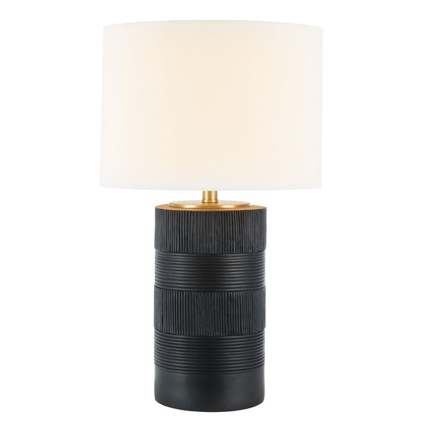 Safavieh Weller Table Lamp Black Polyresin TBL7020B