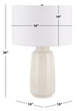 Safavieh Tyrina Table Lamp Ivory Ceramic TBL9000A