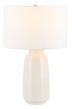 Safavieh Tyrina Table Lamp Ivory Ceramic TBL9000A