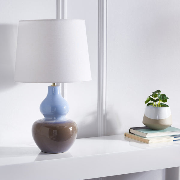 Safavieh Oriel Table Lamp Light Blue Ceramic TBL9002A