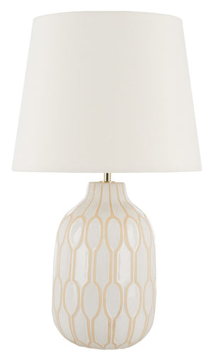 Safavieh Lansing Table Lamp White Ceramic TBL9007A