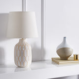 Safavieh Lansing Table Lamp White Ceramic TBL9007A