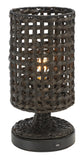 Safavieh Knowles, 16 Inch, Black, Water Hyacinth Table Lamp W/ Usb Port​ Black Water Hyacinth TBL9011C