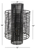 Safavieh Hemera Table Lamp Black Rattan TBL9014A