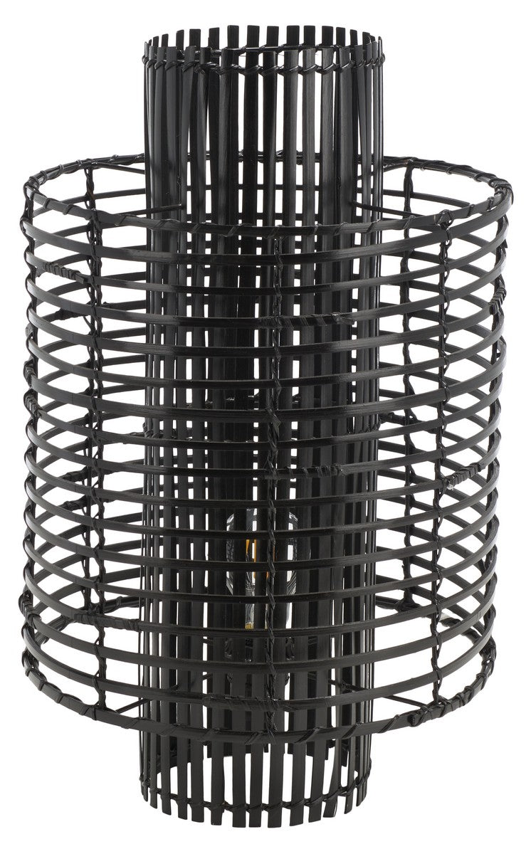 Safavieh Hemera Table Lamp Black Rattan TBL9014A