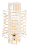 Safavieh Hemera Table Lamp White Washed Rattan TBL9014C