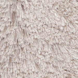 Chandra Rugs Teagan 100% Polyester Hand Woven Contemporary Shag Rug Beige 7'9 x 10'6