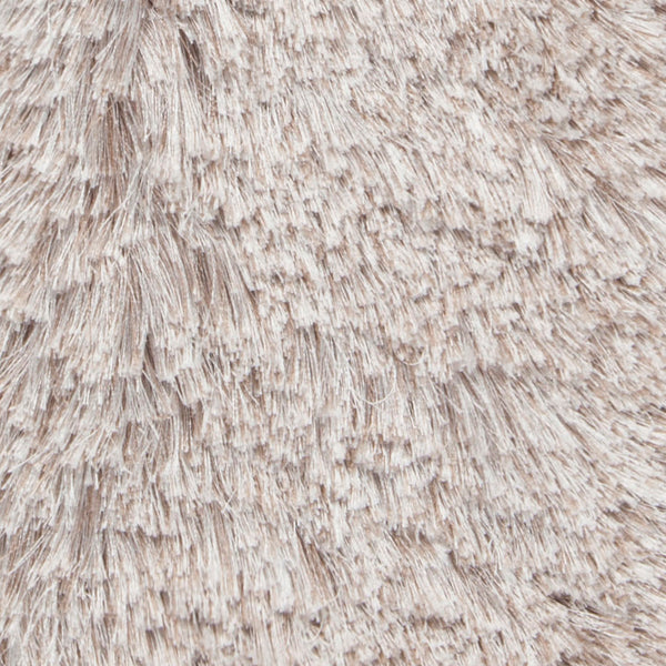 Chandra Rugs Teagan 100% Polyester Hand Woven Contemporary Shag Rug Beige 7'9 x 10'6