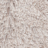 Chandra Rugs Teagan 100% Polyester Hand Woven Contemporary Shag Rug Beige 7'9 x 10'6