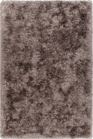 Chandra Rugs Teagan 100% Polyester Hand Woven Contemporary Shag Rug Tan 7'9 x 10'6