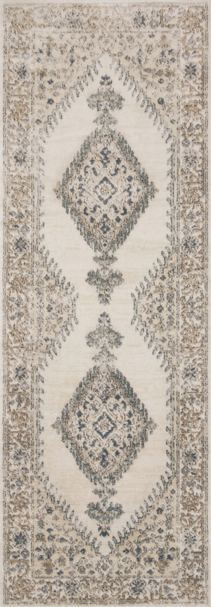 Loloi Teagan TEA-02 High Pile: 100% Polypropylene, Short Pile: 100% Polyester Power Loomed Rug TEAGTEA-02OTIVB6F0