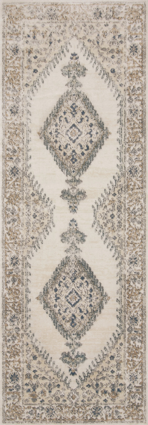 Loloi Teagan TEA-02 High Pile: 100% Polypropylene, Short Pile: 100% Polyester Power Loomed Rug TEAGTEA-02OTIVB6F0