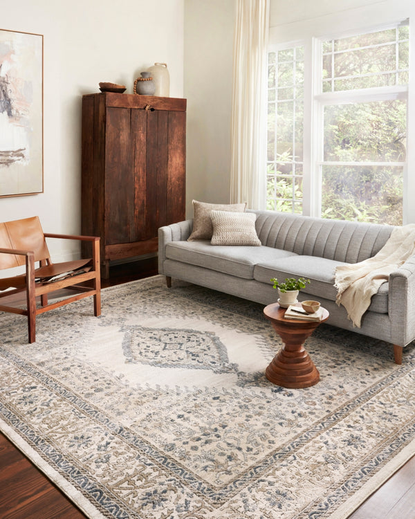 Loloi Teagan TEA-02 High Pile: 100% Polypropylene, Short Pile: 100% Polyester Power Loomed Rug TEAGTEA-02OTIVB6F0