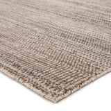 Jaipur Living Minuit Handmade Geometric Gray/ Tan Area Rug (9'X12')