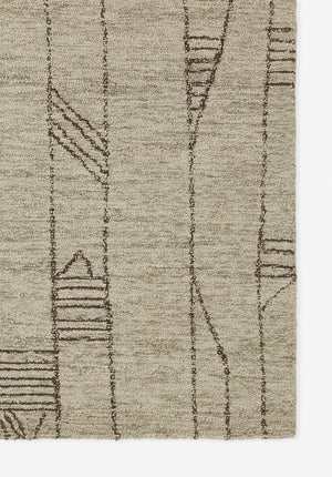 Momeni Teppe TEP-2 Hand Tufted Contemporary Geometric Indoor Area Rug Grey 9' x 12' TEPPETEP-2GRY90C0