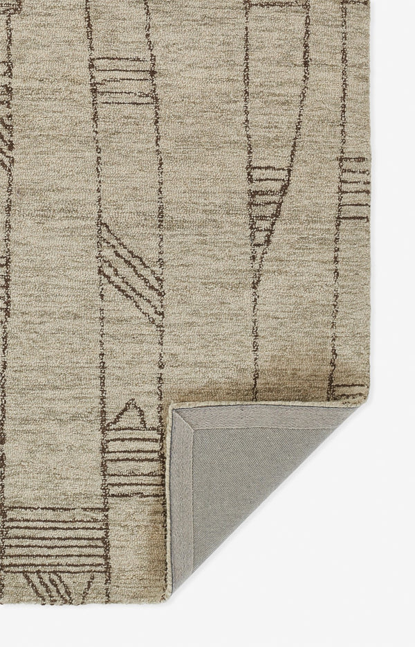 Momeni Teppe TEP-2 Hand Tufted Contemporary Geometric Indoor Area Rug Grey 9' x 12' TEPPETEP-2GRY90C0