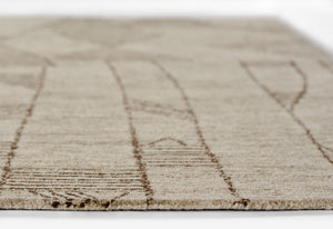 Momeni Teppe TEP-2 Hand Tufted Contemporary Geometric Indoor Area Rug Grey 9' x 12' TEPPETEP-2GRY90C0