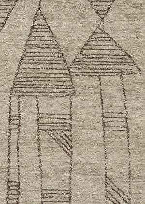 Momeni Teppe TEP-2 Hand Tufted Contemporary Geometric Indoor Area Rug Grey 9' x 12' TEPPETEP-2GRY90C0