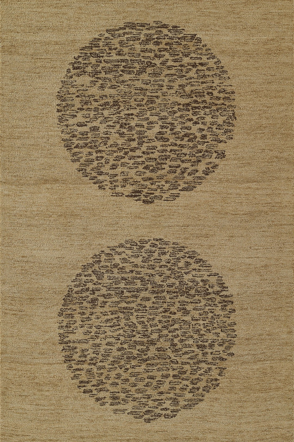 Momeni Teppe TEP-3 Hand Tufted Contemporary Geometric Indoor Area Rug Natural 9' x 12' TEPPETEP-3NAT90C0