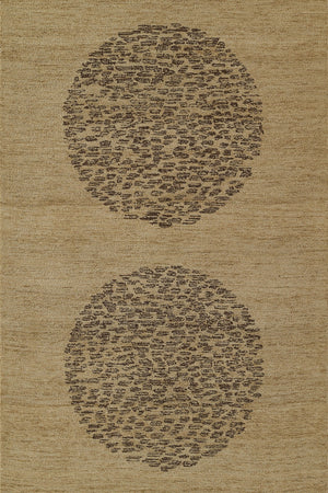 Momeni Teppe TEP-3 Hand Tufted Contemporary Geometric Indoor Area Rug Natural 9' x 12' TEPPETEP-3NAT90C0