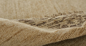 Momeni Teppe TEP-3 Hand Tufted Contemporary Geometric Indoor Area Rug Natural 9' x 12' TEPPETEP-3NAT90C0