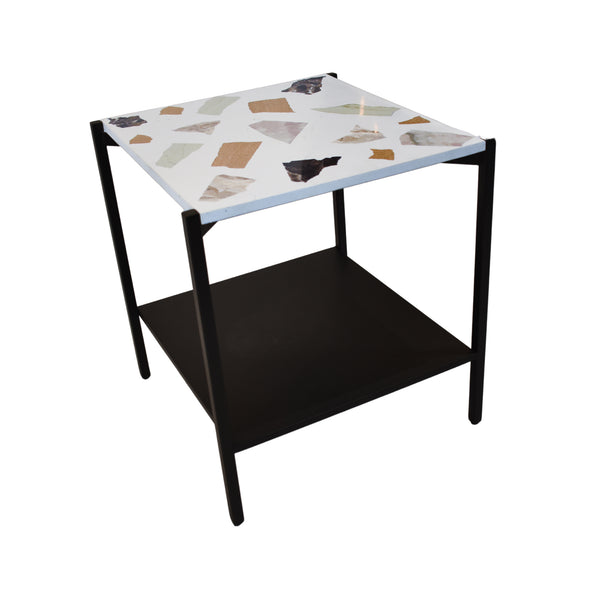 LH Imports Terrazzo Side Table TER003