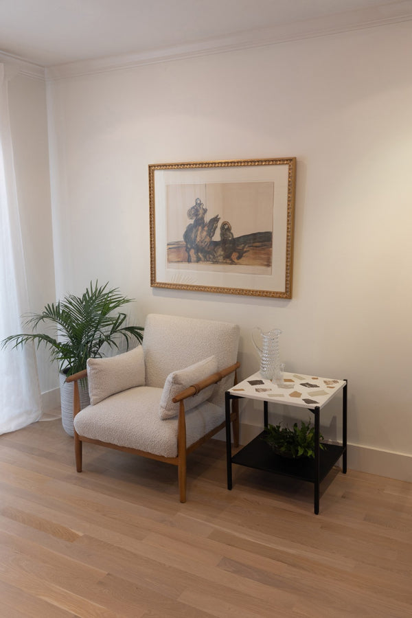 LH Imports Terrazzo Side Table TER003