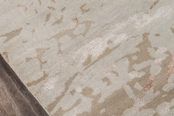 Momeni Terra TER-3 Hand Knotted Contemporary Abstract Indoor Area Rug Taupe 8' x 11' TERRATER-3TAU80B0