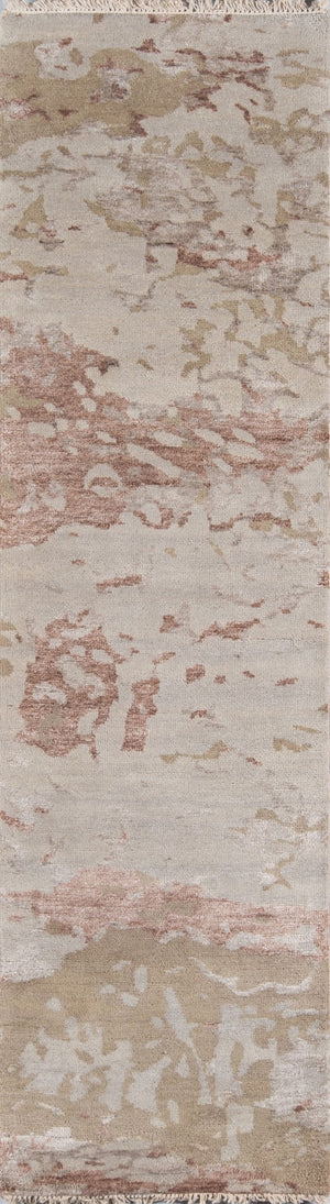 Momeni Terra TER-3 Hand Knotted Contemporary Abstract Indoor Area Rug Taupe 8' x 11' TERRATER-3TAU80B0