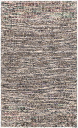 Chandra Rugs Tessa 85% Jute + 15% Cotton Hand-Woven Contemporary Rug Grey/Natural 7'9 x 10'6