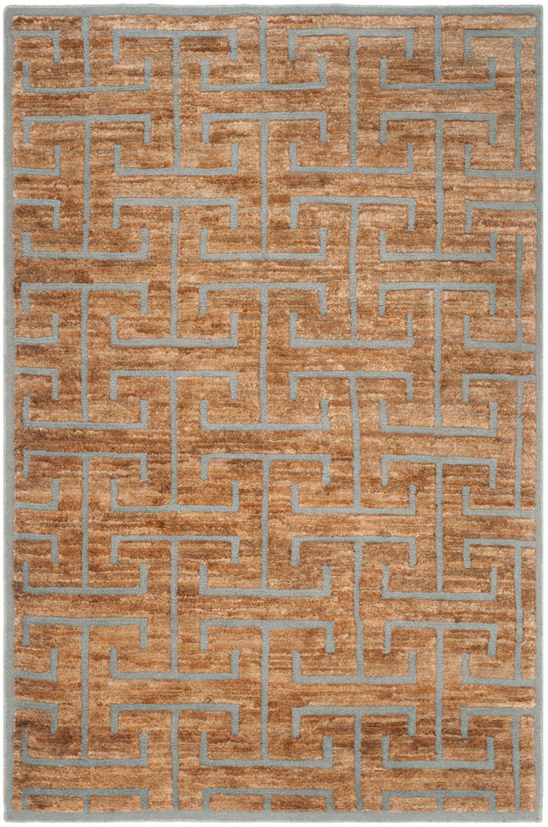Safavieh Tangier WOOL AND JUTE 60% Hemp and 40% Wool Rug TGR417B-2SQ